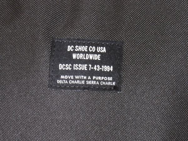  DC Shoes Men's Backsider-Core Backpack Logo Patch 