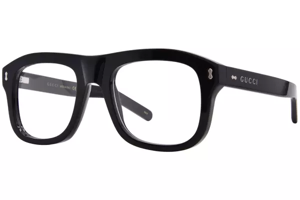 Gucci GG1712S Sunglasses Men's Square Shape w/Clip On 