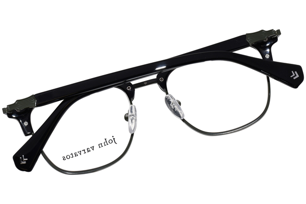  John Varvatos VJV193 Eyeglasses Men's Full Rim Square Shape 
