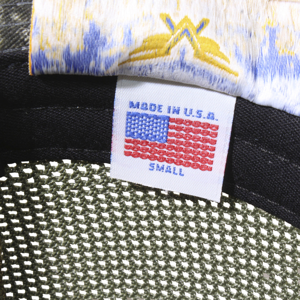  Marine Visual Men's Camouflage Aussie Breezer Hat Collab. Henschel Mfg. USA 