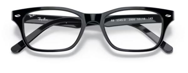  Ray Ban RX5345D Eyeglasses Full Rim Square Shape 