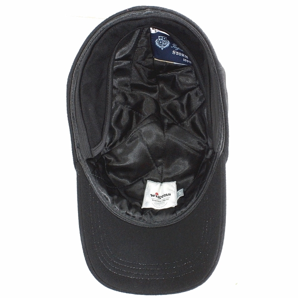  Wigens Men's Six-Panel Wool Earflap Baseball Cap 