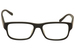 Prada Men's Eyeglasses VPR 23RF 23R-F Full Rim Optical Frame (Asian Fit)