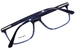 Prada PR 14WV Eyeglasses Men's Full Rim Square Shape