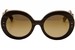 Prada Women's Baroque Wood SPR27R SPR 27R Fashion Sunglasses