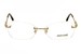 Roberto Cavalli Women's Eyeglasses Nevis RC0718 RC/0718 Rimless Optical Frame