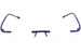 Scojo New York Eyeglasses Gels Metallic Rimless Reading Glasses