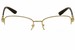 Versace Women's Eyeglasses 1230-B 1230/B Half-Rim Optical Frame