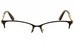 Versace Women's Eyeglasses VE1228 VE/1228 Semi-Rim Optical Frame