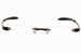 VisuaLites Vis1 Reading Glasses Men's Rimless