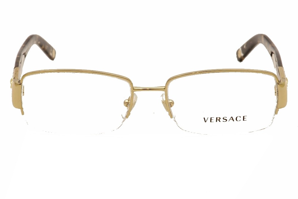Versace Women's Eyeglasses 1175-B 1175B Half Rim Optical Frame