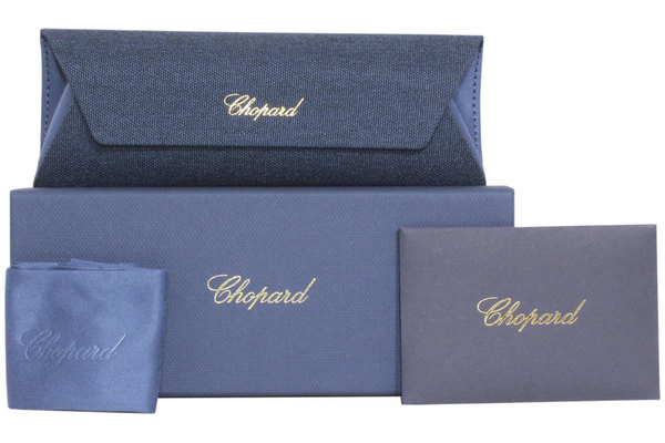  Chopard VCH324S Titanium Eyeglasses Women's Full Rim Square Shape 