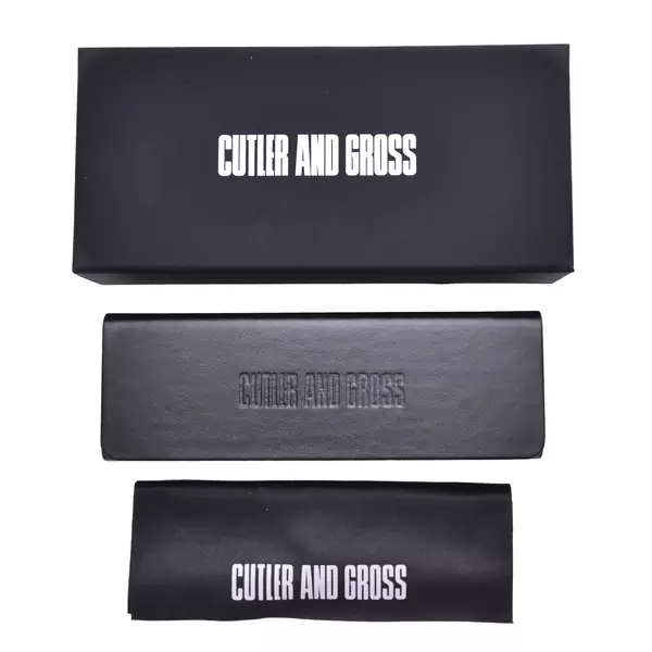  Cutler and Gross CG1421 Eyeglasses Men's Full Rim Rectangle Shape 