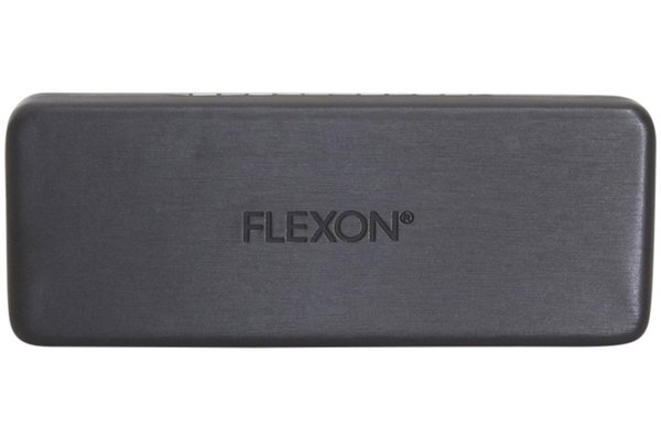  Flexon H6084 Eyeglasses Men's Semi Rim Rectangle Shape 