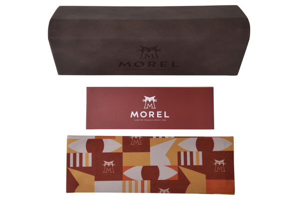  Morel Tesla-4 Eyeglasses Men's Full Rim Rectangle Shape 