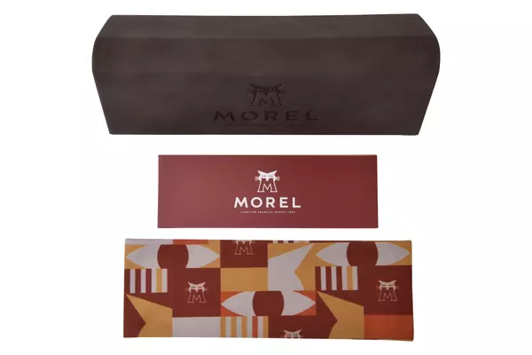  Morel Tromso-2 Eyeglasses Men's Semi Rim Rectangle Shape 