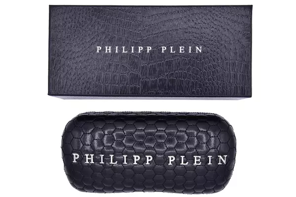  Philipp Plein VPP195M Eyeglasses Men's Full Rim Square Shape 
