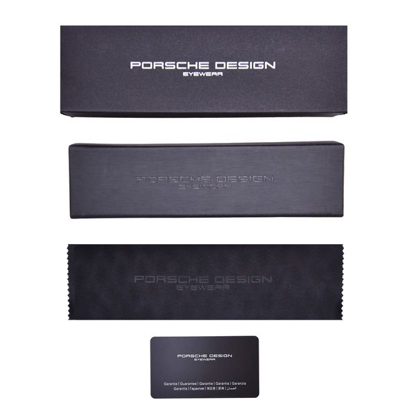 Porsche Design Men's Eyeglasses P8317 P/8317 Half Rim Optical Frame 