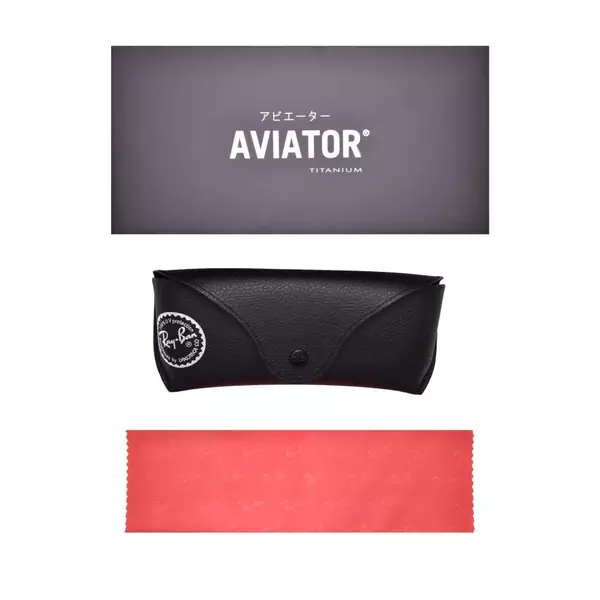  Ray Ban RB8089 Sunglasses Titanium Aviator 