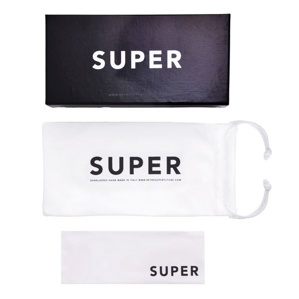  RetroSuperFuture Classic Sunglasses Square Shape Zeiss Lenses 