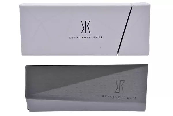  Reykjavik Neo Eyeglasses Men's Semi Rim Rectangle Shape 