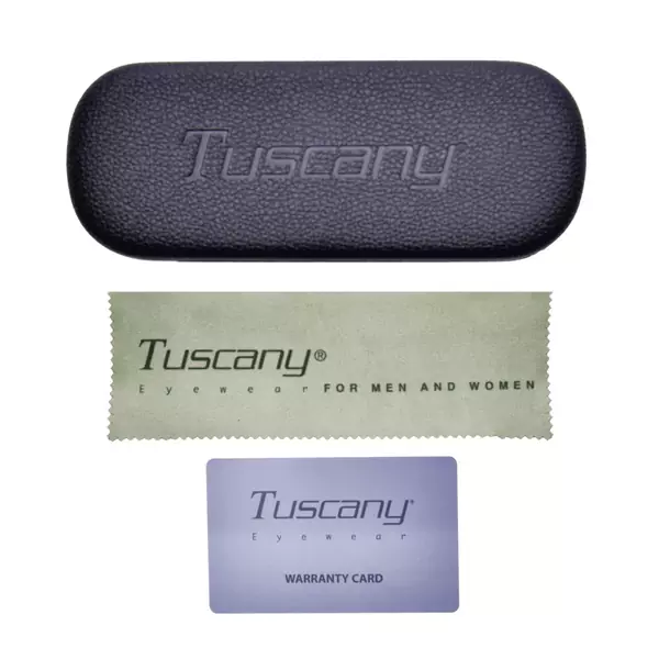  Tuscany Men's Eyeglasses 485 Half Rim Optical Frame 