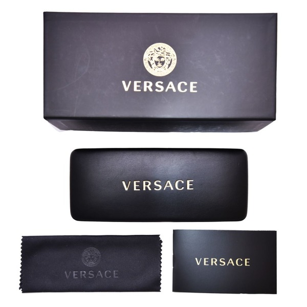  Versace VE1295 Eyeglasses Men's Full Rim Rectangle Shape 
