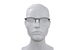 RetroSuperFuture Numero-38 Eyeglasses Semi Rim Round Shape