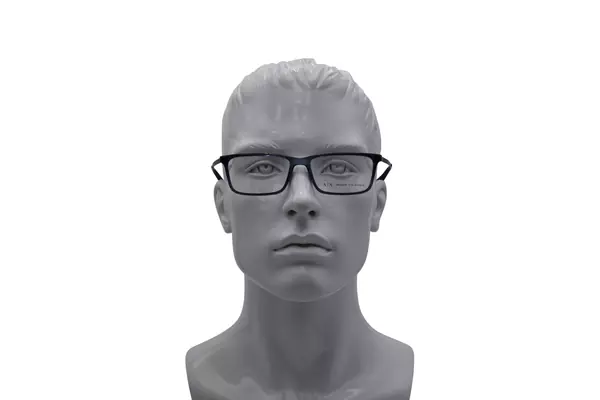  Armani Exchange AX3027 Eyeglasses Frame Men's Full Rim Rectangle Shape 