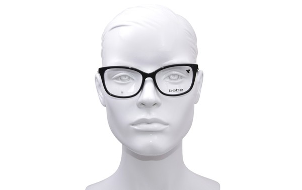  Bebe BB5234 Eyeglasses Women's Full Rim Rectangle Shape 
