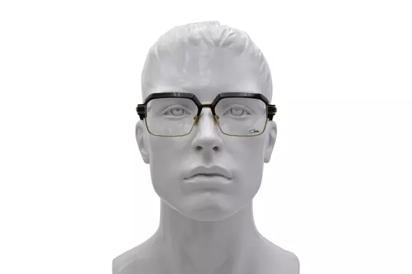  Cazal 6041 Eyeglasses Men's Full Rim Rectangle Shape 