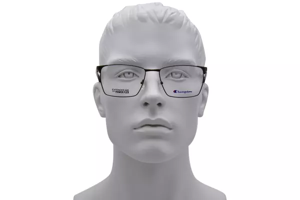  Champion YIELDX Eyeglasses Men's Full Rim Square Shape 