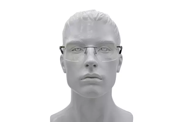  Chopard VCHL50 Eyeglasses Men's Rimless 