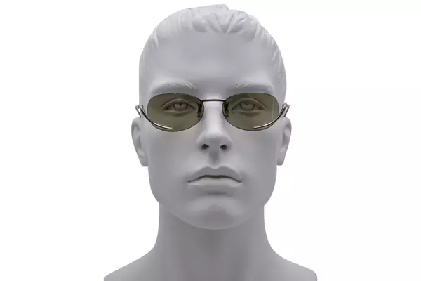  Diesel DL1004 Sunglasses Oval Shape Rimless Style 