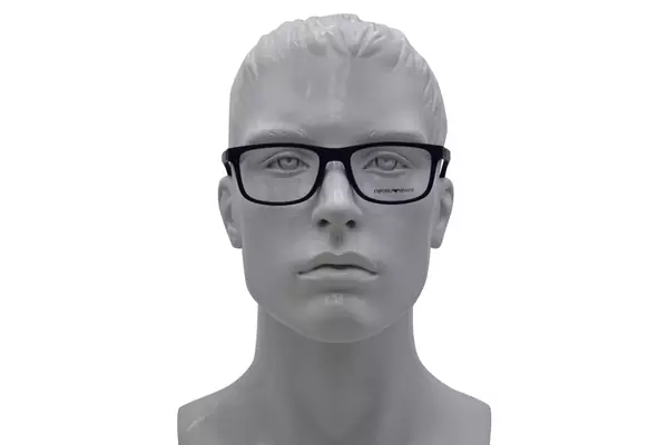  Emporio Armani EA3147 Eyeglasses Frame Men's Full Rim Rectangular 