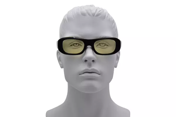  Eyevan Bamboo-E Sunglasses Rectangle Shape 