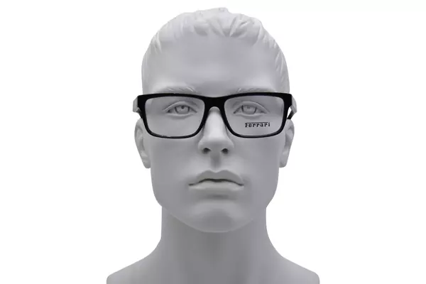  Ferrari FH4001 Eyeglasses Men's Full Rim Rectangle Shape 