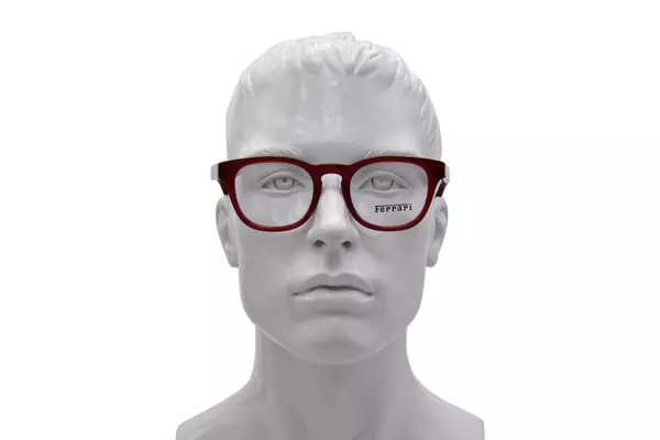  Ferrari FH4002 Eyeglasses Full Rim Round Shape 