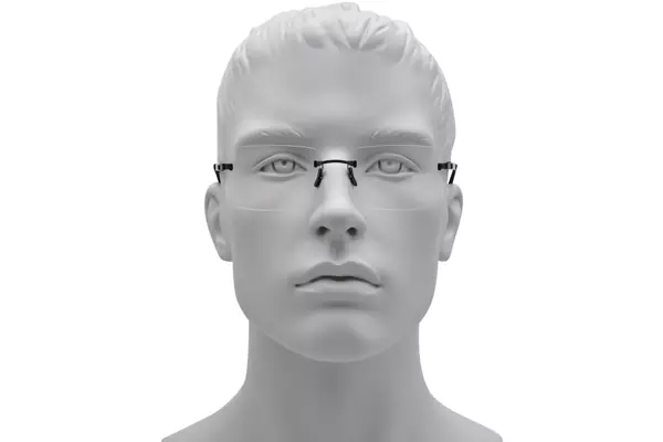  Gotti Perspective Eyeglasses Rimless 