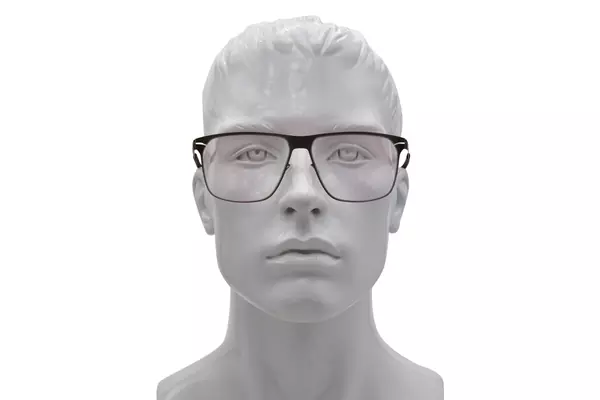  Ic! Berlin Olaf Eyeglasses Men's Full Rim Square Shape 