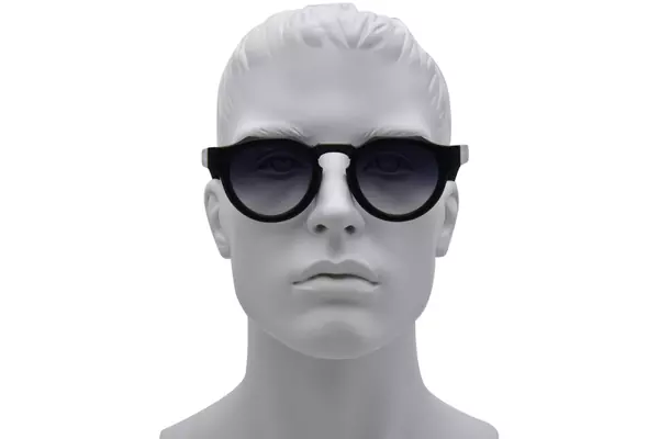  Matsuda M1037 Sunglasses Men's Round Shape 
