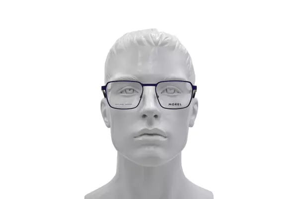  Morel Arhus-4 Eyeglasses Men's Full Rim Rectangle Shape 