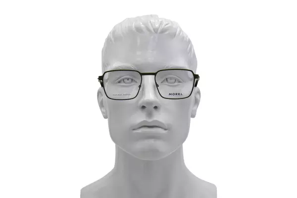  Morel Arhus-4 Eyeglasses Men's Full Rim Rectangle Shape 