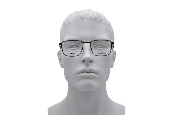  Morel Eclipse-3 Eyeglasses Men's Full Rim Rectangle Shape 