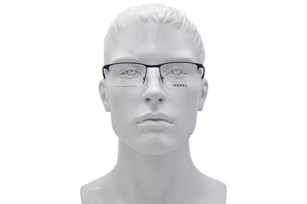  Morel Faraday-3 Eyeglasses Men's Full Rim Rectangle Shape 