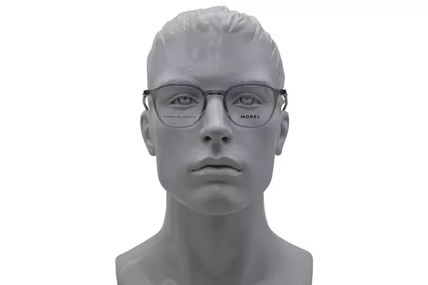  Morel Leavitt-3 Eyeglasses Men's Full Rim Rectangle Shape 