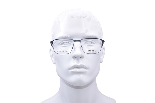 Morel Thales-4 Eyeglasses Men's Full Rim Rectangle Shape 