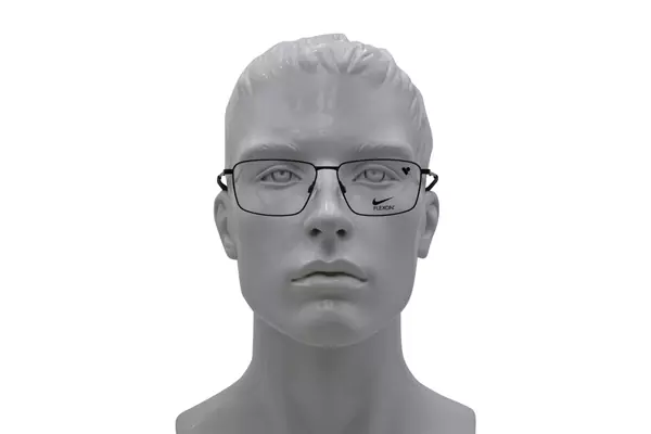  Nike 4319 Eyeglasses Men's Full Rim Rectangle Shape 
