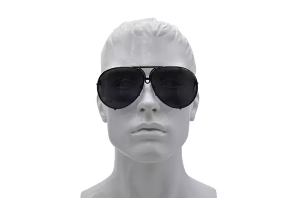  Porsche Design P8478 P'8478 Sunglasses Pilot w/Extra Interchangeable Lenses 