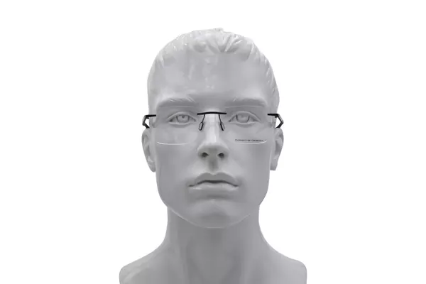  Porsche Design P8774 Eyeglasses Men's Rimless Style 